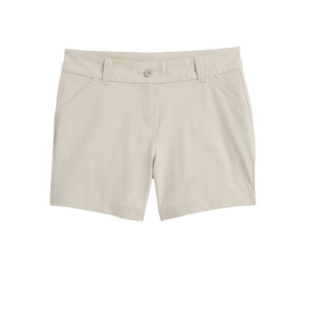 Vineyard Vines Outlet - 5 in Performance Shorts - Stone - Size 8